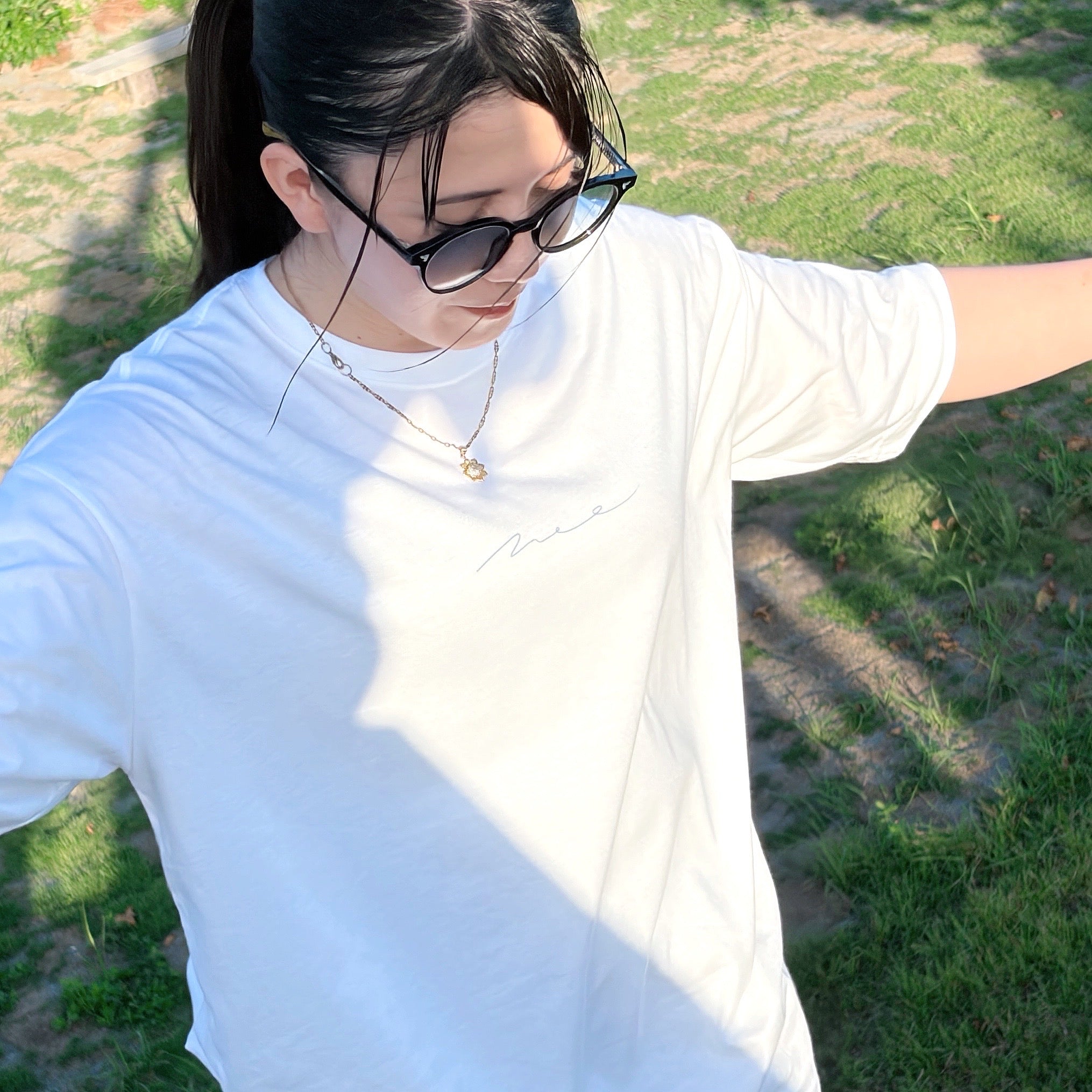 FLOW Line Tee WHITE