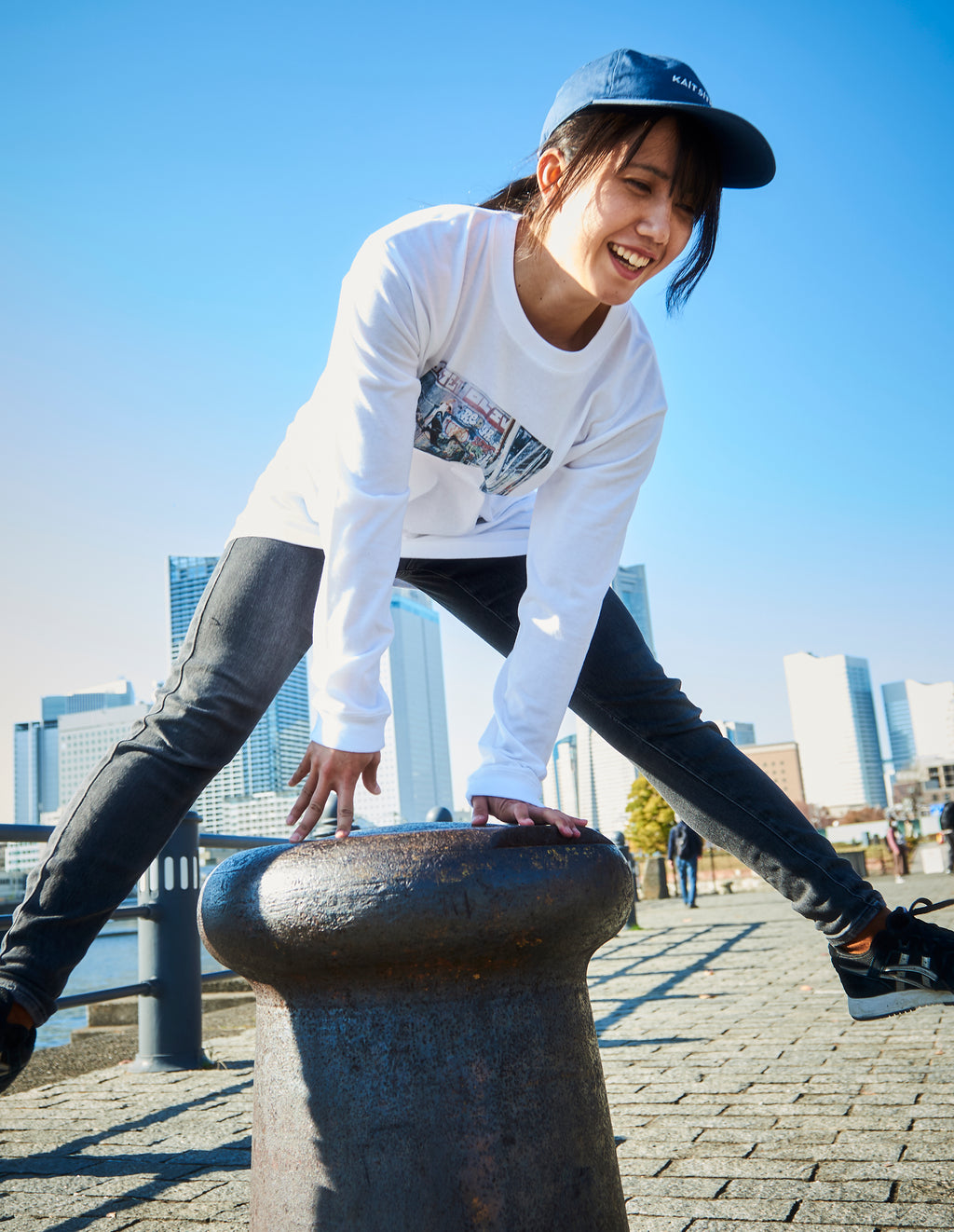Cotton Long Sleeve - White