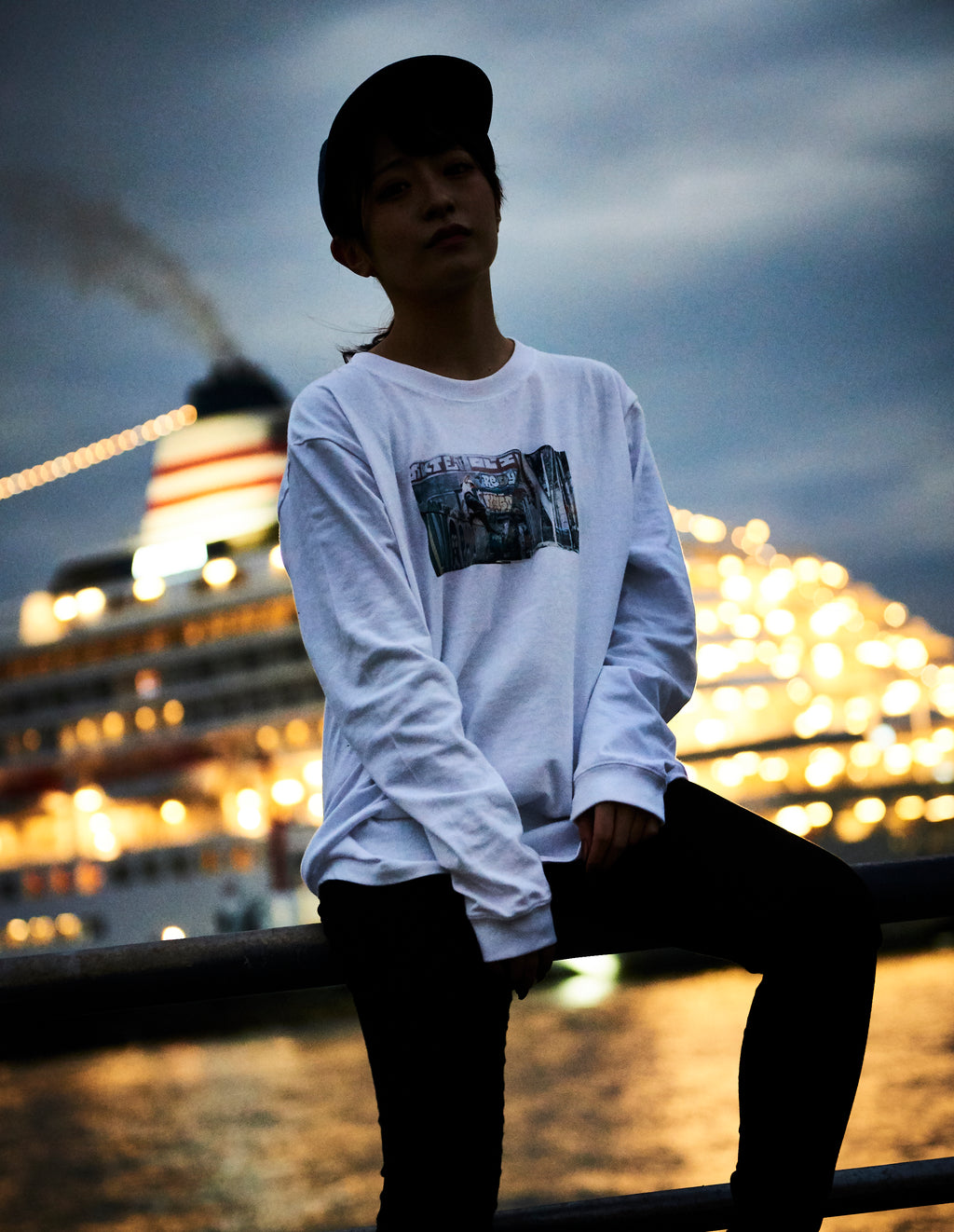 Cotton Long Sleeve - White