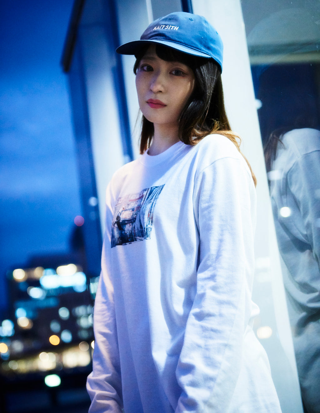 Cotton Long Sleeve - White