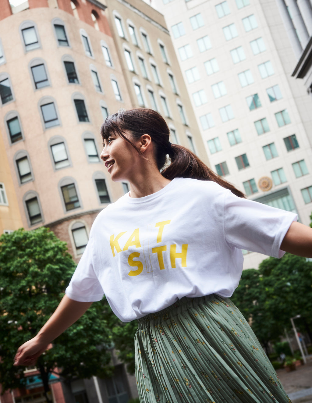 S/S Box Tee Yellow