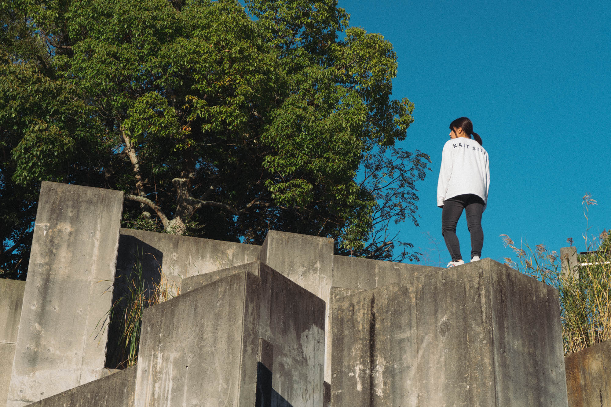 Cotton Long Sleeve T-Shirt White