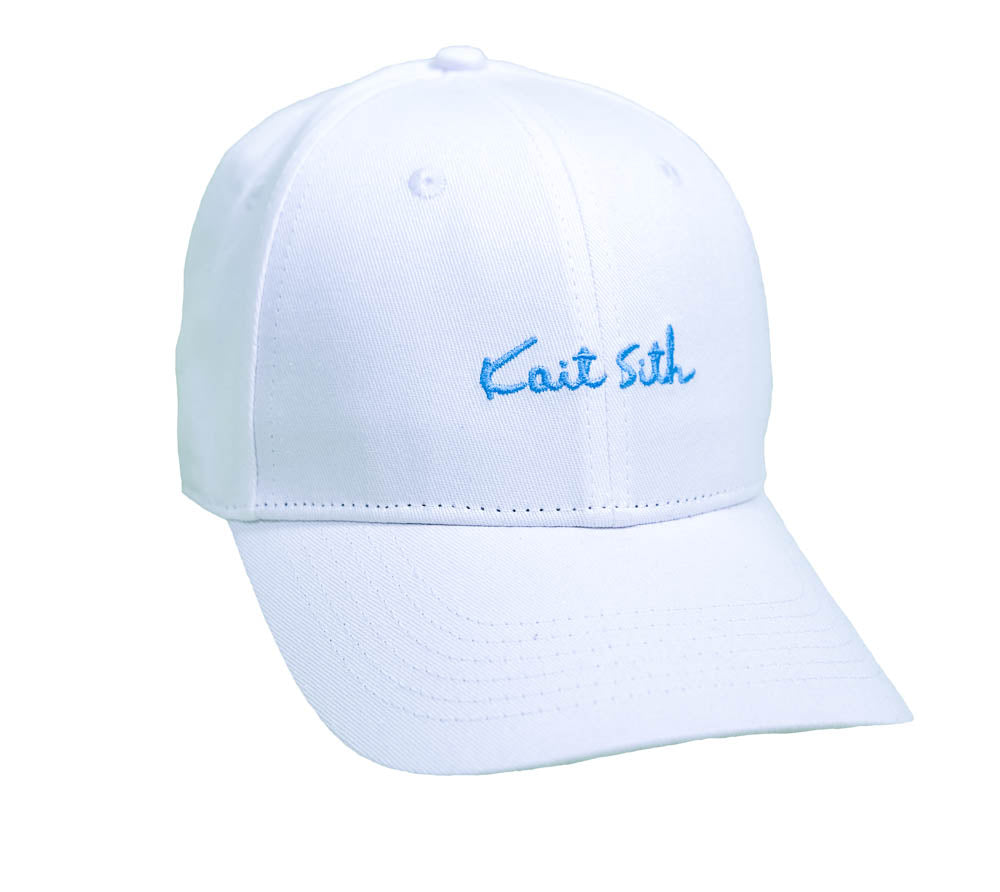 White Strap Back Cap