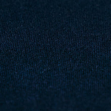 Premium Small Logo Garment Dye Crew Neck T-shirt (Navy)