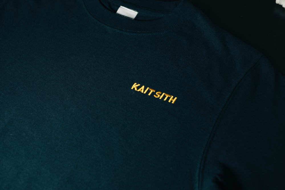 S/S Logo Embroidery T-shirt Navy