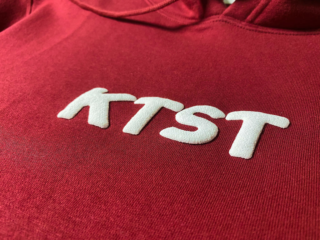 Pop Log Hoodie Red