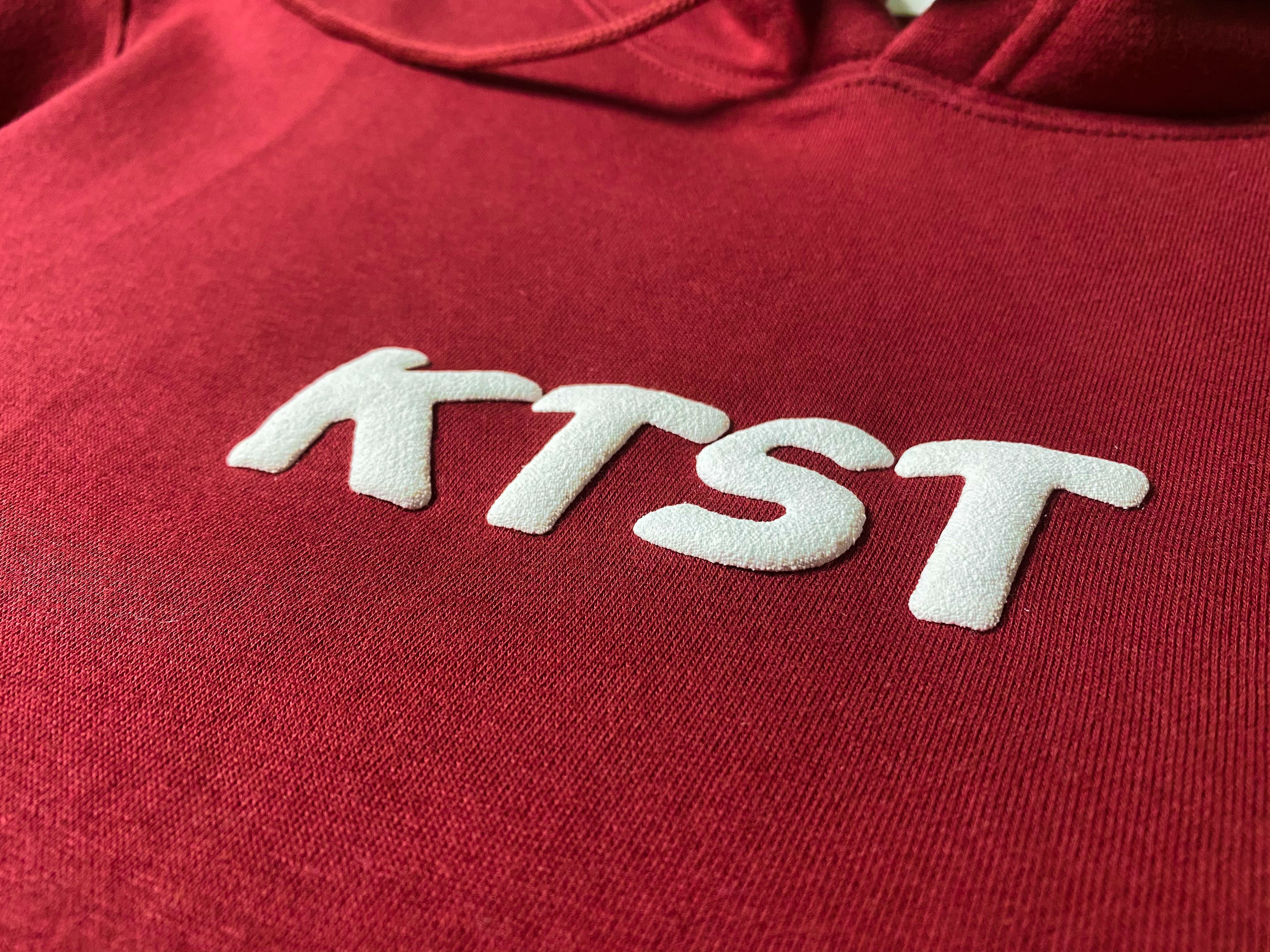 Pop Log Hoodie Red