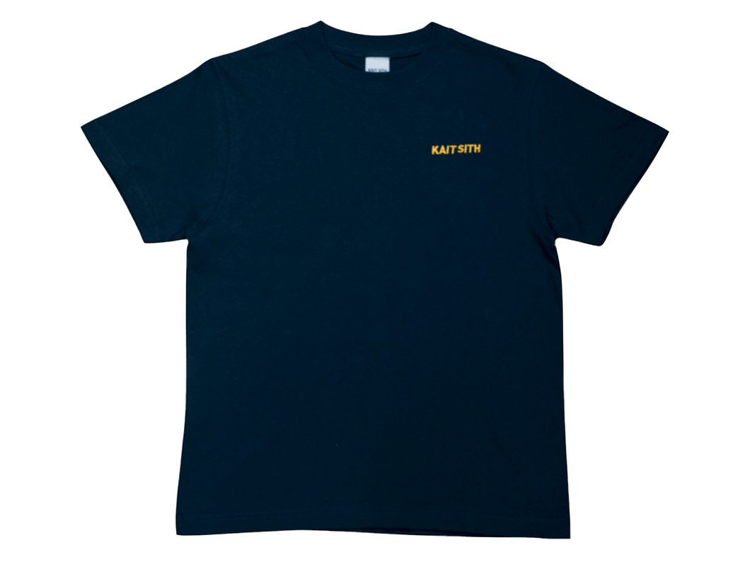 S/S Logo Embroidery T-shirt Navy