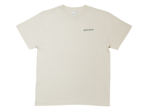 S/S Logo Embroidery T-shirt Sand