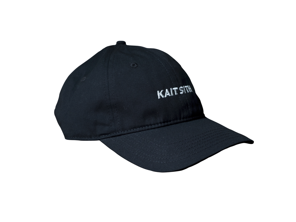 Logo Six Pannel Cap Black