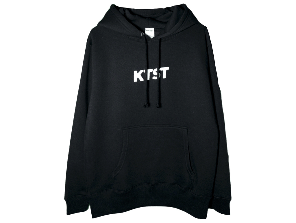 Pop Log Hoodie Black