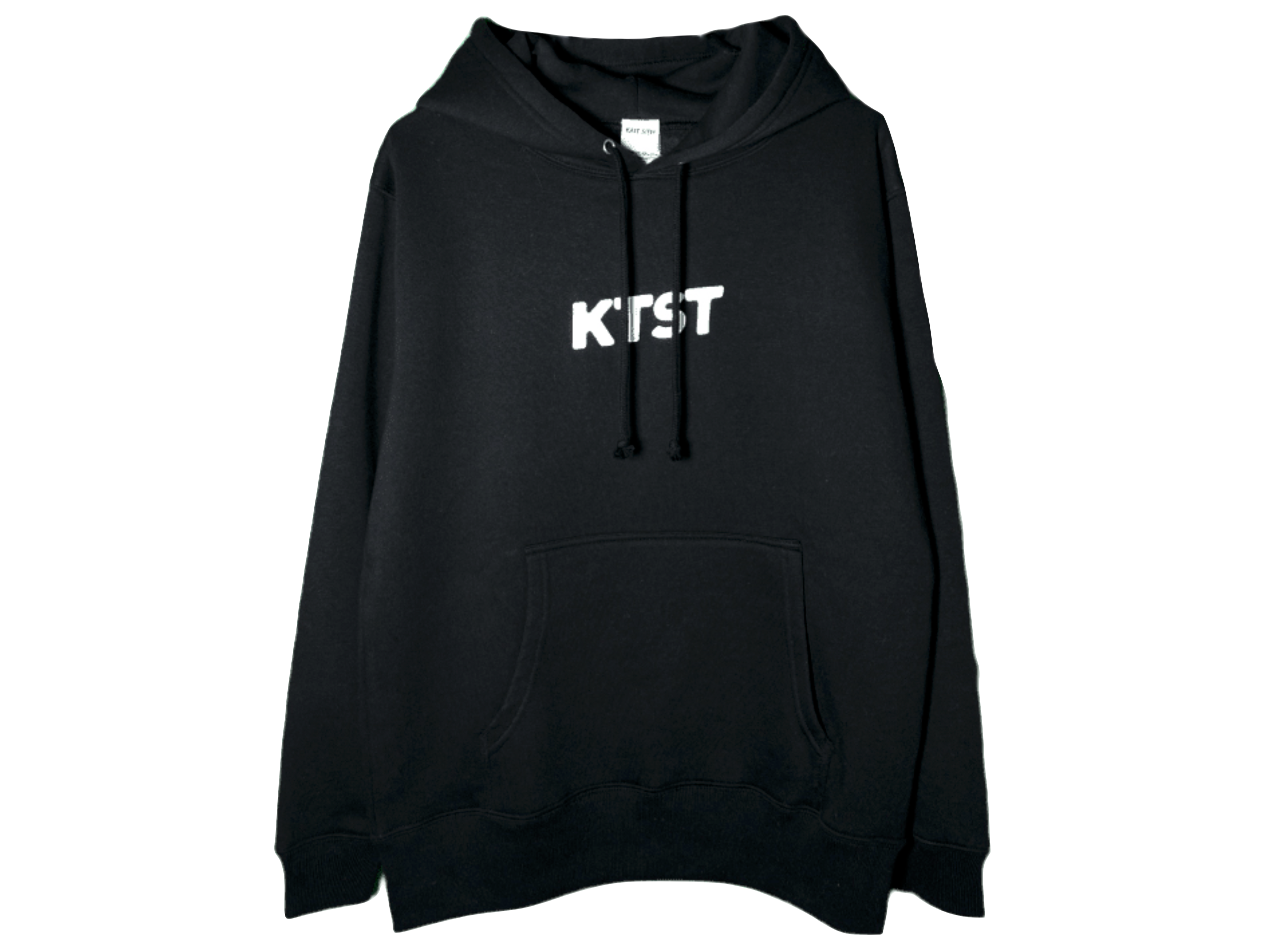 Pop Log Hoodie Black