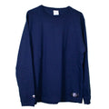 Cotton Long Sleeve T-Shirt Navy
