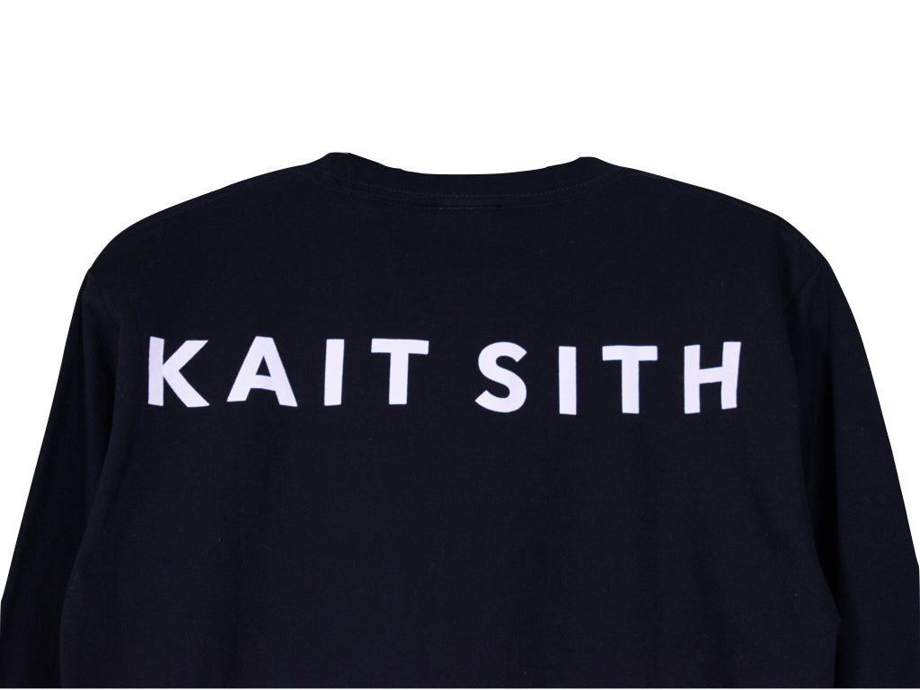 Cotton Long Sleeve T-Shirt Black