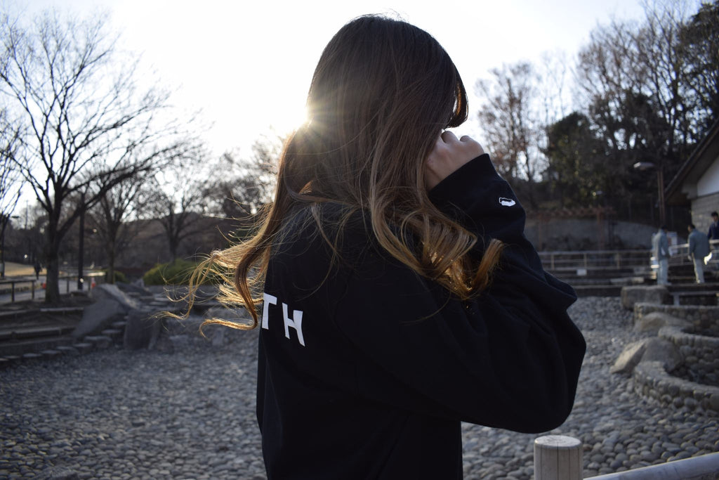 Cotton Long Sleeve T-Shirt Black